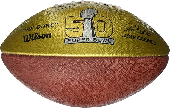 Wilson Golden Anniversary Super Bowl Commemorative Football