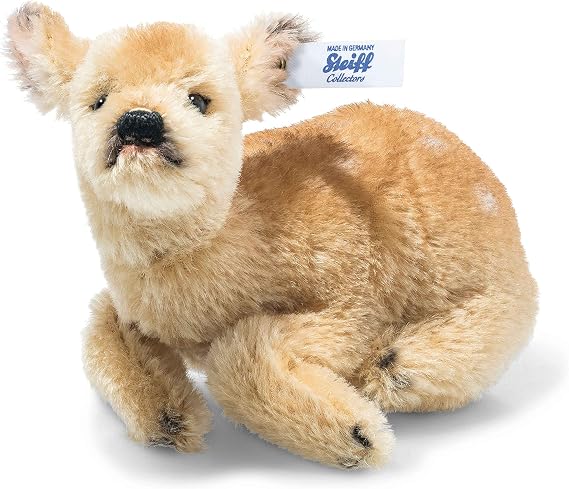 Steiff Remi Fawn, Light Brown, Made from Soft Mohair, Premium Collectible Plush, Small