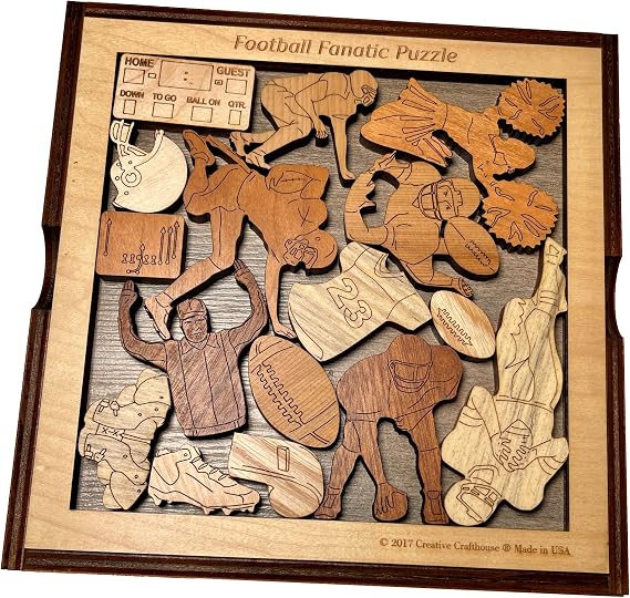 Football Fanatic Puzzle - Artistic and challenging Brain Teaser