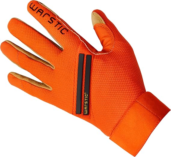 WARSTIC 2024 WORKMAN3 Adult & Youth Batting Gloves Orange