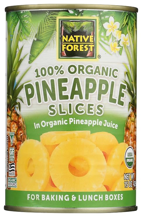 Native Forest Organic Pineapple Slices in Organic Pineapple Juice - 15 oz