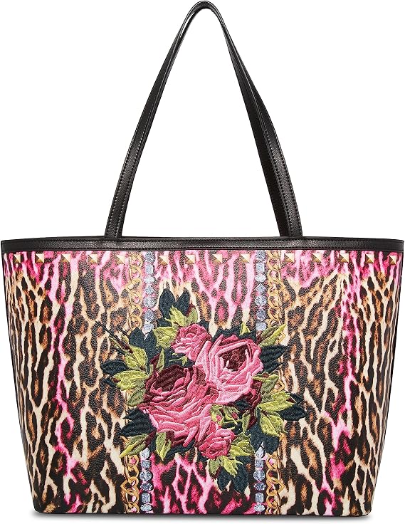 Betsey Johnson Embroidered Patch Tote