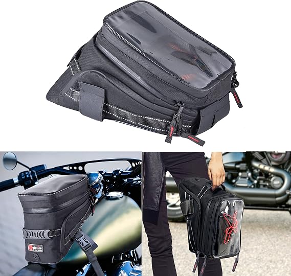 Motorcycle Waterproof Large CapacityTank Bag w/Strap