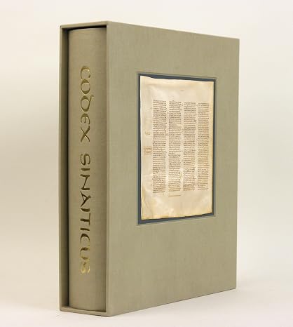 Codex Sinaiticus, with Slipcase: Facsimile Edition