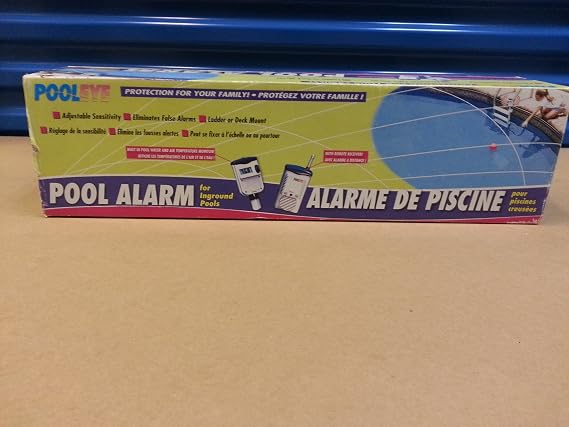 Smartpool Pooleye Ground Pool Alarm with Water/Air Temperature Monitor