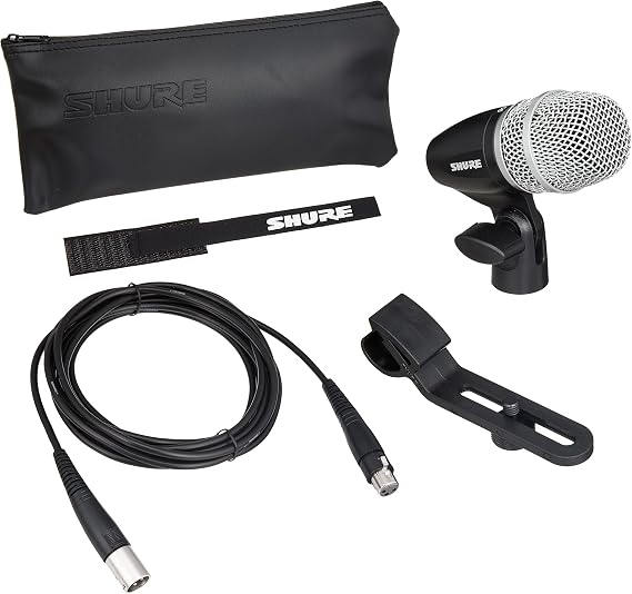Shure PG56-XLR Instrument Dynamic Microphone, Cardioid