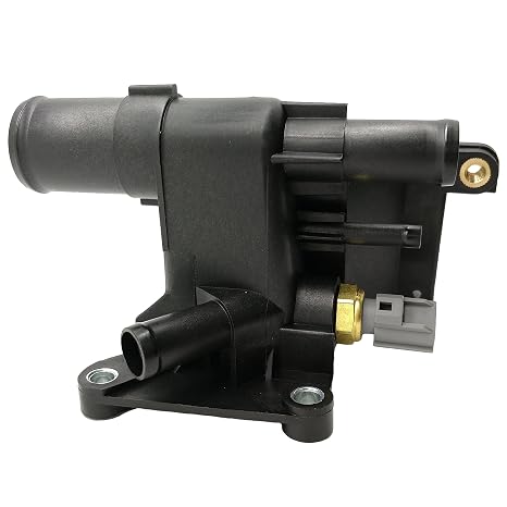 OKAY MOTOR Coolant Water Outlet Flange + Sensor for Mazda 3 5 6 CX-7 2006-2015 2.0L 2.3L 2.5L L4 902-690 LF941517Z LF94-15-17Z LF9415179A LF94-15-179A