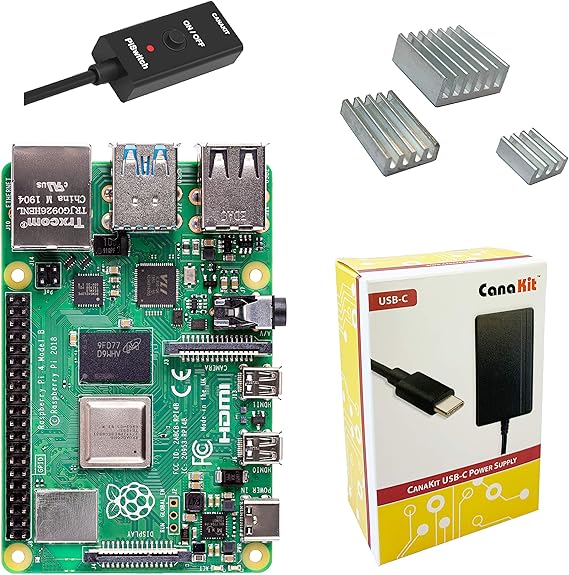 CanaKit Raspberry Pi 4 Basic Kit (2GB RAM)