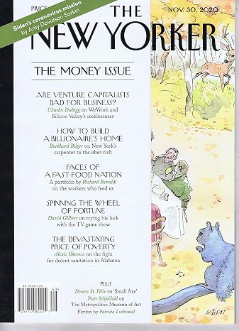 The New Yorker US November 30 2020 単号