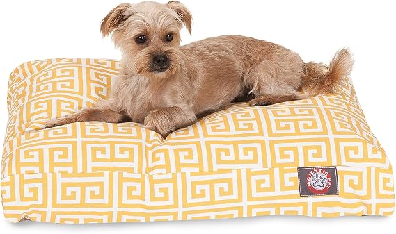 Citrus Towers Small Rectangle Indoor Outdoor Pet Dog Bed With Removable Washable Cover By Majestic Pet Products