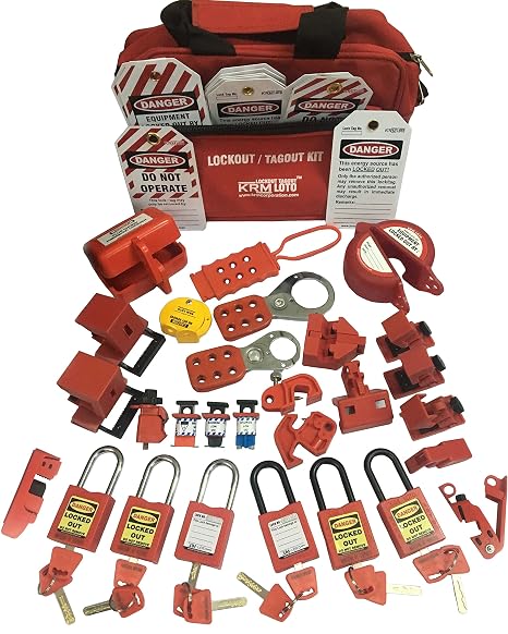 Loto OSHA Lockout TAGOUT Electrical KIT