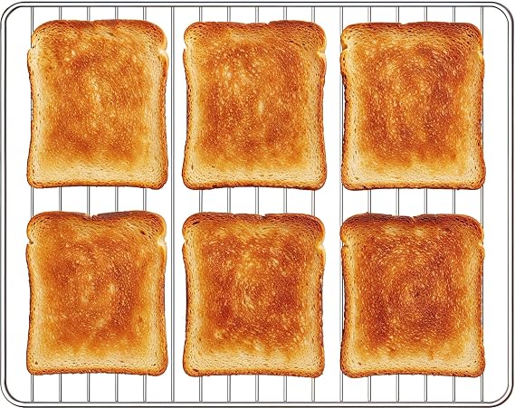 Wire Rack for Typhur Sync Oven, Oven Rack Tray, Chrome-Plated Steel Baking Rack for Air Frying, Roasting, Grilling & Cooling