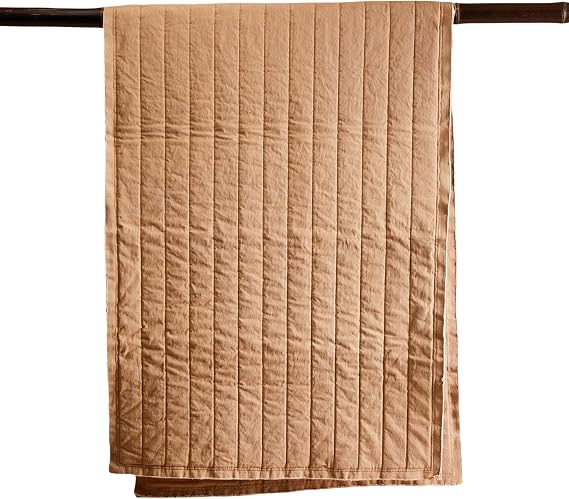 Organic Cotton Plant-dyeing Yoga Mat - Non Slip -Eco-Friendly -Hand-Woven Foldable Yoga Rug Provides Excellent Comfort, Traction & Support - Travel Extra Thick Yoga Mats for Indoor & Outdoor Use - Oversized 73.2x27.5 Inches,0.39 Inches thick.