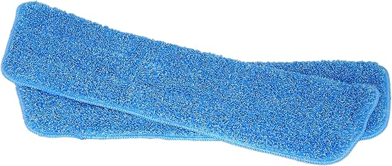 Black Diamond Stoneworks Super Absorbent Microfiber Mop Replacement Pad Commercial Grade Washable Reuseable- 2 Pack.
