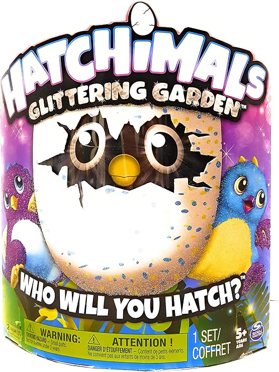 Hatchimals Glittering Garden - Hatching Egg - Interactive Creature - Burtles by Spin Master