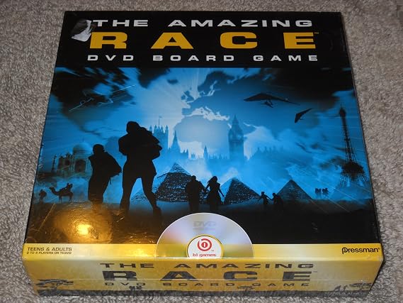 The Amazing Race DVD Board Game
