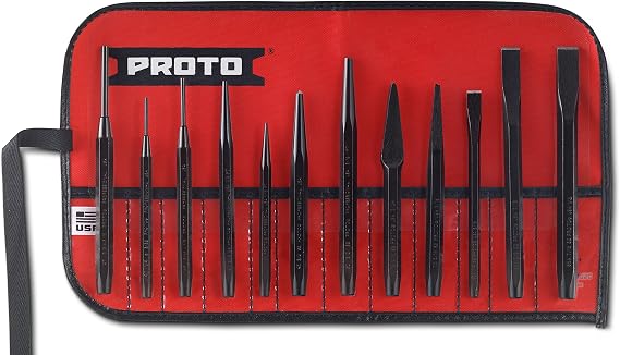 12 Piece Punch Chisel Set