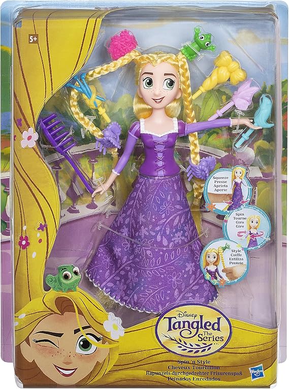Disney Tangled the Series Spin 'n Style Rapunzel