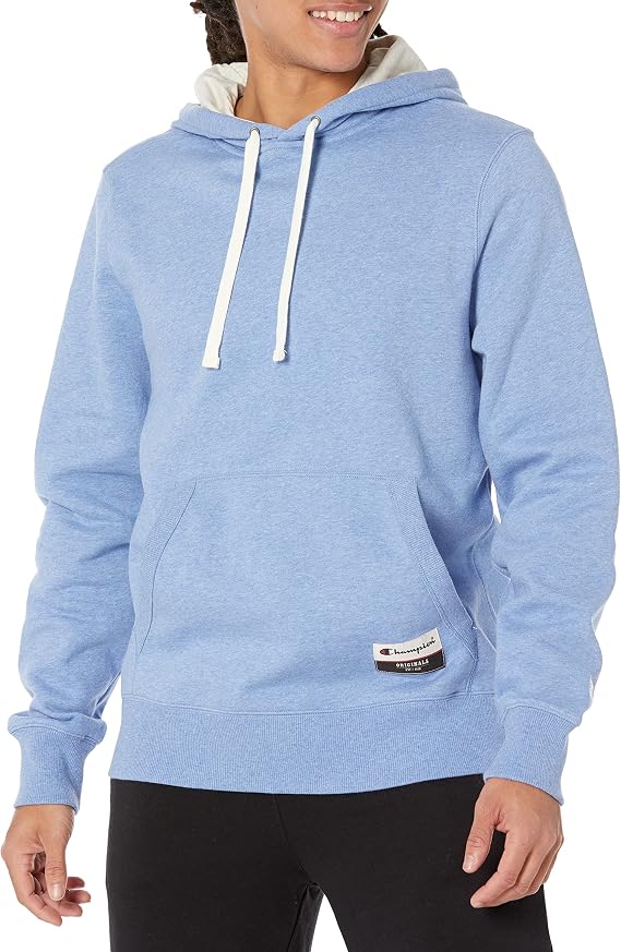 Champion Men's Authentic Originals Sueded Fleece Pullover Hoodie