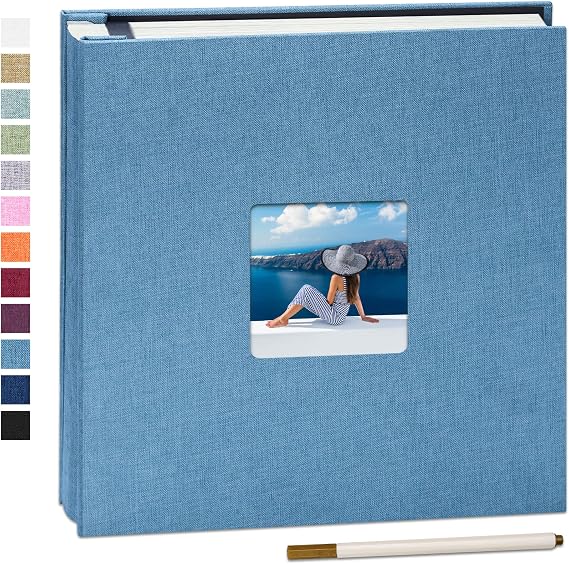 DIY Photo Album 40 Pages 28 x 27 cm Sky Blue