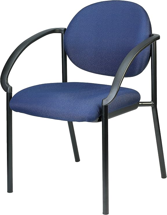 Eurotech Seating Dakota Stackable Chair, Navy