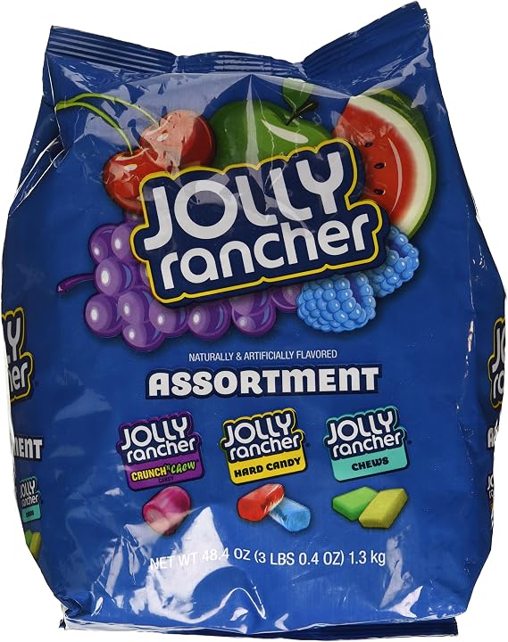 Jolly Rancher Candy Assortment, 48.4-Ounce Bag