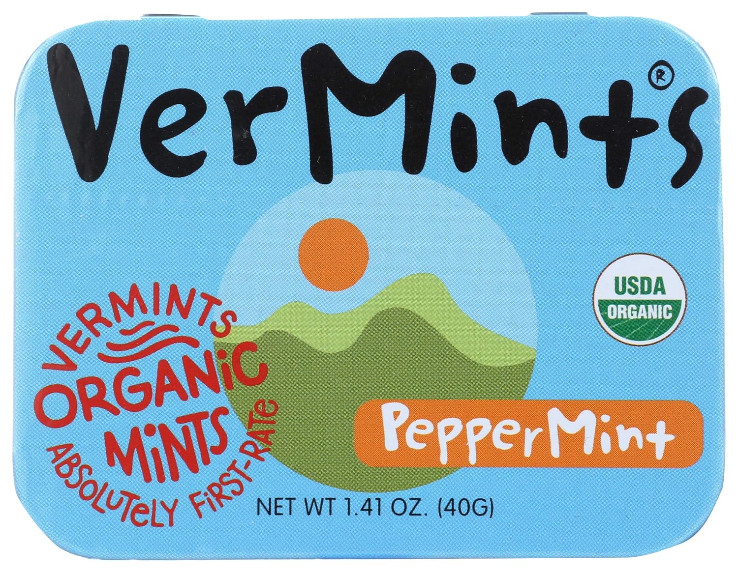 Vermints Candy Peppermint All Ntrl