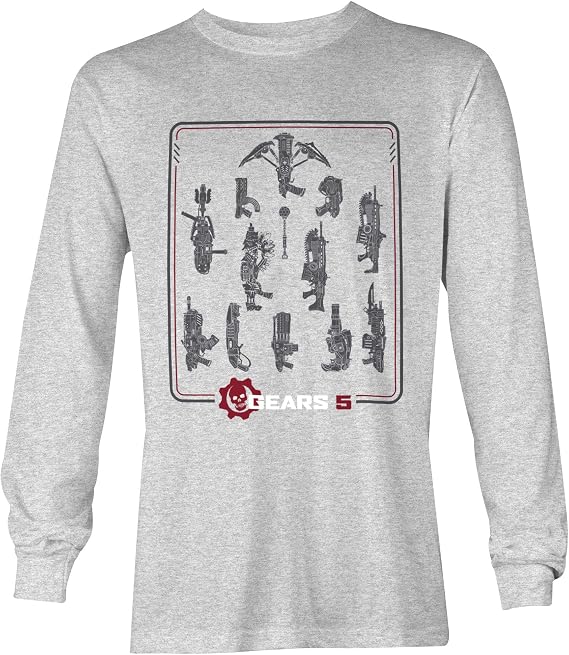 Gears Weapons Long Sleeve Tee