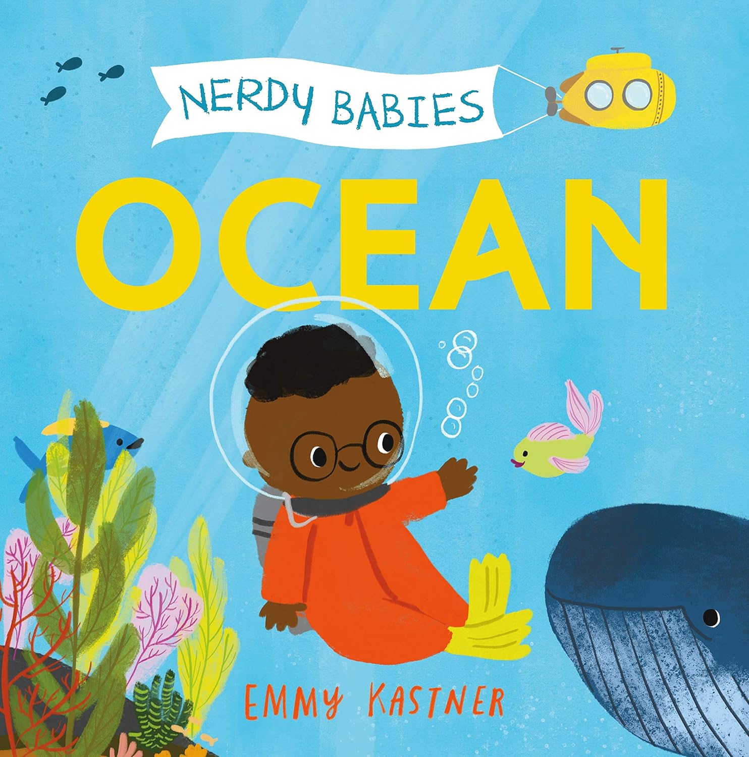 Nerdy Babies: Ocean Board book – Illustrated, May 7, 2019
