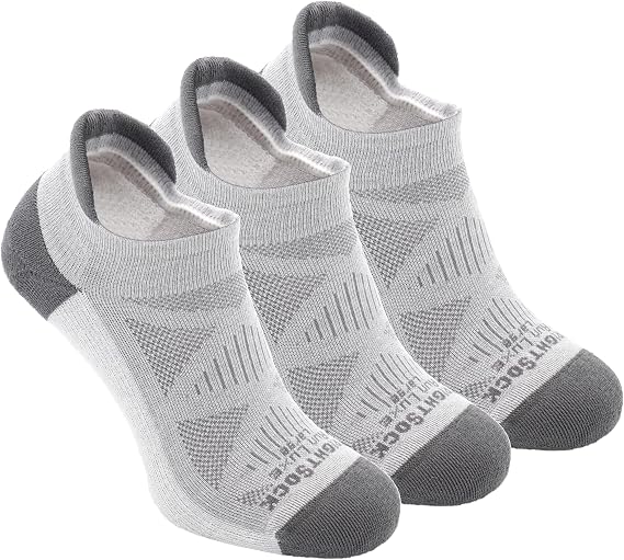 Wrightsock Run Luxe Tab Running Socks for Men and Women - Athletics Socks with Moisture Regulation - American Made