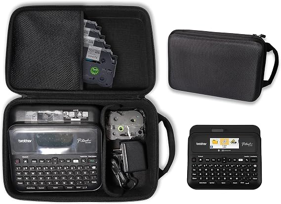 Label Maker Case Customized for Brother P-Touch PT- D610BT Business Professional Connected Label Maker, Also for PTD-600, PT-D410, PT-D460BT