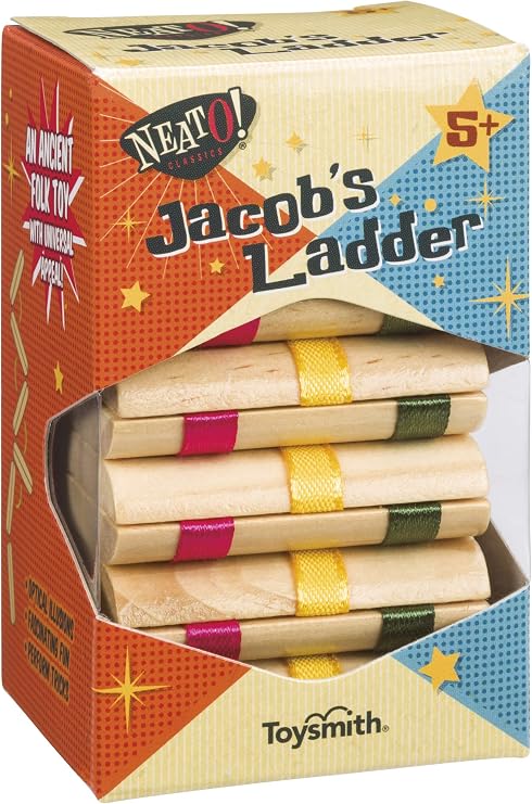 Neato Classics Jacob's Ladder Retro Wooden Puzzle Toy 6195