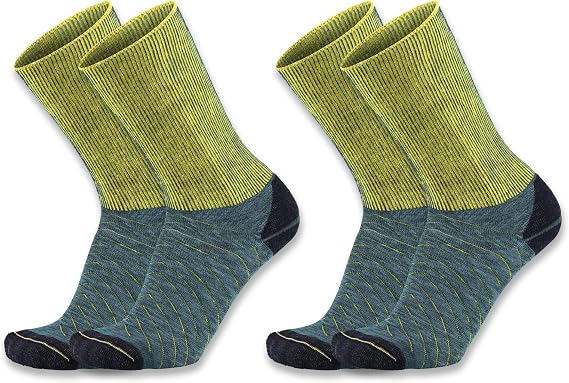 Gordini Men's Spruce Lightweight Trail Crew Sock 2-pack