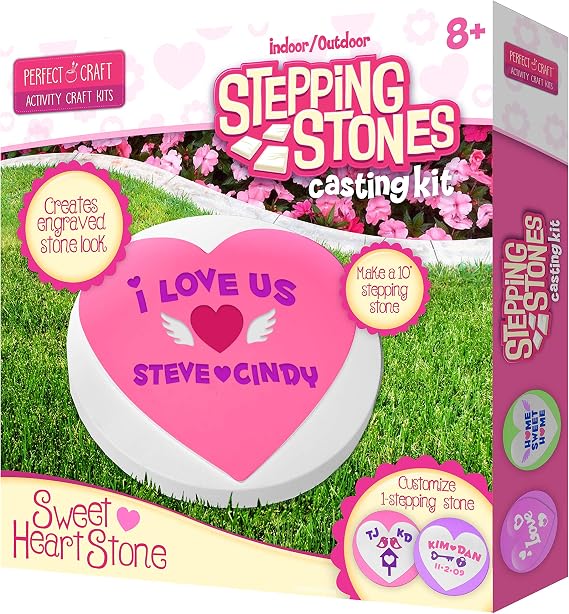 Skullduggery Sweetheart Stepping Stone Kit with Perfect Cast Casting Material