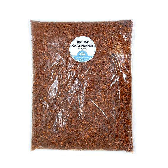 Ground Chili Pepper 1 kg 35 oz | Aji Molido Argentino - Argentine Crushed Chili 100% Natural | Spicy Seasoning for Meats, Sauces, Stews & Marinades | Bold and Aromatic Flavor Product of Argentina