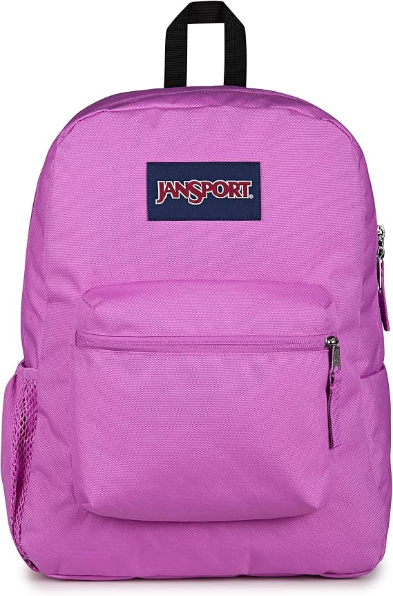 JanSport 26L Cross Town Backpack 12 inch Daypack, Digital Fuchsia