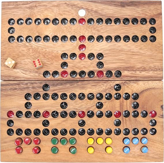 MaleFiz Barricade Board Games for Kids 4-6 Wooden Chess Kids Board Games Set Brain Teaser