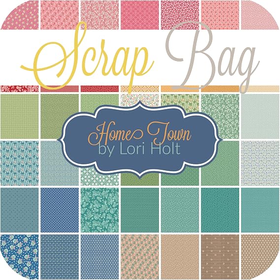 Home Town Scrap Bag (Approx 2 Yards) by Lori Holt for Riley Blake 2 Yards DIY Quilt Fabric