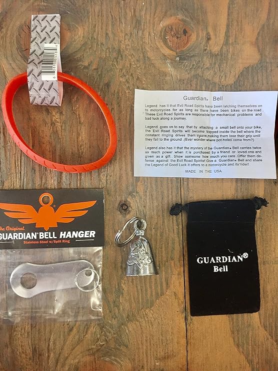 Guardian Bell GERMAN SHEPARD COMPLETE MOTORCYCLE KIT W/HANGER & WRISTBAND
