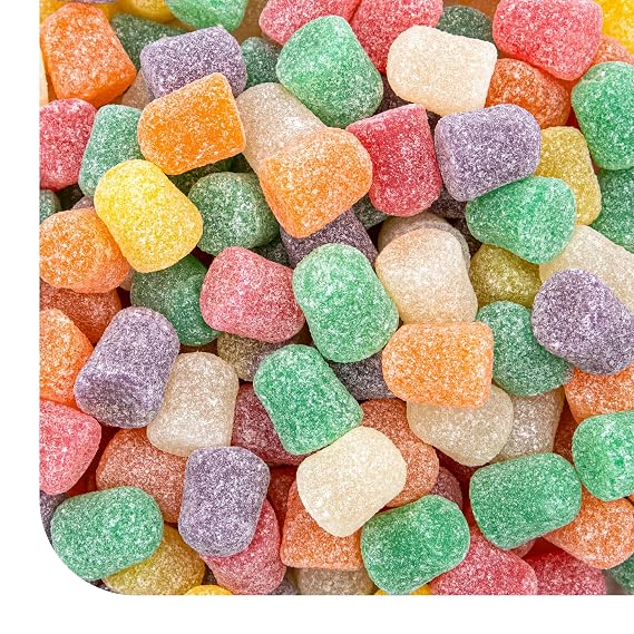 Spice Drops Candy, Spiced Gum Drops, Jelly Candy - 2 Lb Pack | Anise, Clove, Cinnamon, Wintergreen, Peppermint, Spearmint, Nostalgic Candy
